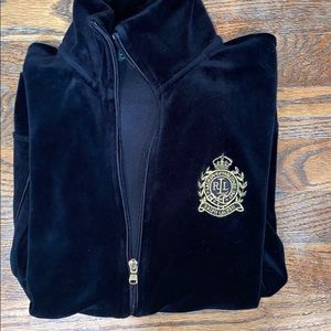 Ralph Lauren velvet full zip